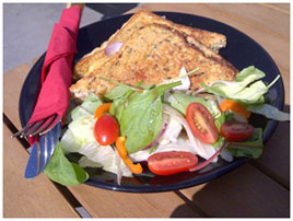 camino devon food Wabasso Beach Cafe Combe Martin